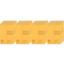 Shop A Way National Brand Steno Not Defteri, Yeşil, 15X23 Cm, 60 Sayfa, 12'li Paket