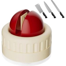 Shop A Way Pratik Bıçak Bileyici Aparat, Bıçak Bileme Aparatı Vantuzlu, Kuvvetli Vantuzlu Bıçak Bileyici