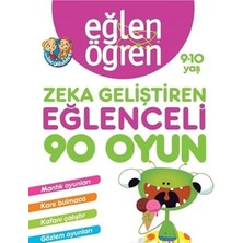 Dstil Tasarım Eğlen Öğren 9-10 Yaş - Zeka Geliştiren Eğlenceli 90 Oyun