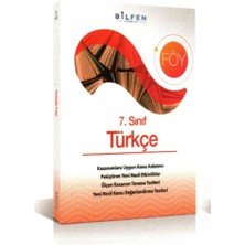 Shop A Way Yeni Nesil 7.sınıf Türkçe Föy
