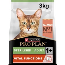 Shop A Way Sterilised Somonlu Kuru Kedi Maması 3 kg