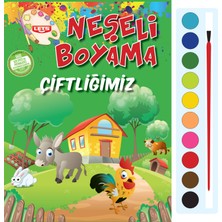 Parıltı Yayınları Neşeli Boyama - Çiftliğimiz