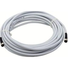 20 Metre Rg6/u4 Full Hd 3D 4K Anten Tv Çanak Uydu Lnb Kablosu (F Konnektör Takılı Hazır) (20)