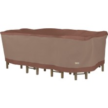 Shop A Way Duck Covers Son Derece Suya Dayanıklı 22 cm Dikdörtgen/oval Veranda Masası Sandalye Kılıflı