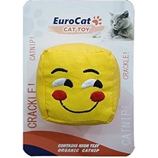Shop A Way Eurocat Kedi Oyuncağı Gülen Smiley Küp 6 cm