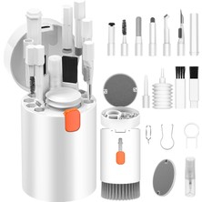 Shop A Way Yumuşak Klavye Fırçası, Kulaklık Temizleyici Çok Işlevli Elektronik Cihaz Temizleme Seti