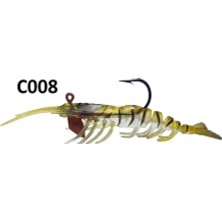Naniwaosakashi Caridina Shrimp 7.62CM 6.5gr Silikon Karides C008