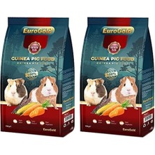 Shop A Way Eurogold Guinea Pig Yemi, Kurutulmuş Sebzeli, 750 gr 2li Paket