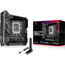 Shop A Way Asus Rog Strix B860-I Wifi Intel Mini-Itx Anakart, 10+1+2 + 1 Aşamalı Güç Kaynağı, Ddr5 Pcıe 5.0 Yuv