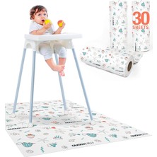 Shop A Way Minimono 3'lü Desen Mama Sandalyesi Altı ve Aktivite Örtüsü