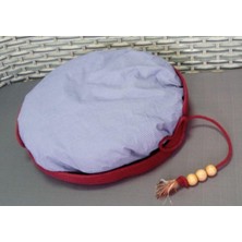 Shop A Way 45CM Kedi Köpek Yatağı Elyaf Yataklı