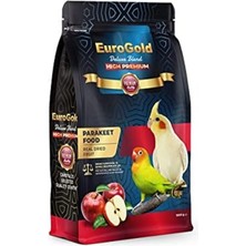 Shop A Way Eurogold Deluxe Blend Gerçek Elmalı Premium Paraket Kuşu Yemi, 1 kg