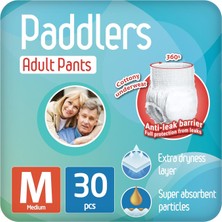 Shop A Way Paddlers Yetişkin Hasta Emici Külot Bez Medium 30 Adet