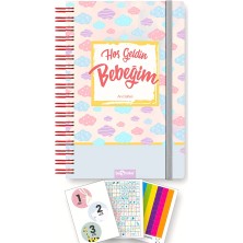 Shop A Way Bebek Anı ve Anne Hamile Albümü Pembe+ 241 Sticker