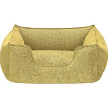 Shop A Way Pet Comfort Alpha Mirandus Sarı Kedi ve Köpek Yatağı S 50X60CM