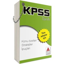 Delta Kültür Yayınevi Delta Kültür Kpss Tarih Strateji Kartları