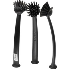 Shop A Way Rinnig Bulaşık Fırçası, Koyu Gri, 3 Adet