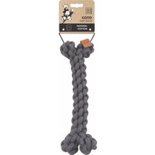Shop A Way Coto Grey Bone 30CM Örgü Kemik Oyuncak
