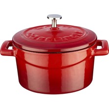 Shop A Way Mini Tencere, Trendy, 10 Cm, 0.35 L Hacim, Kırmızı