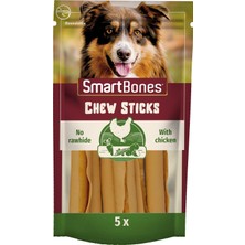 Shop A Way Smartbones Chickensticks Tavuklu Çiğneme Çubukları 5'li, 100 gr Köpek Ödülü