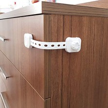 Shop A Way Agubugu Baby AGU-077 Şifreli Çok Amaçlı Çocuk Kilidi, Beyaz