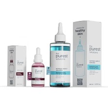 Shop A Way Purest Solutions, Siyah Nokta Önleyici ve Gözenek Sıkılaştırıcı Bakım Seti (200ML + 30 Ml)