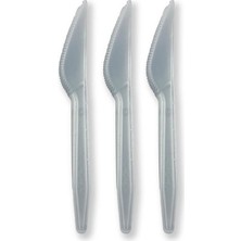 Shopwave Gri Renk Lüks Plastik  25 Adet