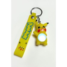 Linarx Pkacu Işıklı Silikon Anahtarlık