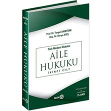 Beta Basım Yayım Türk Medeni Hukuku - Aile Hukuku (Ikinci Cilt)