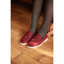 Milaya Shoes Carmen Süet Kadın Günlük Ayakkabı