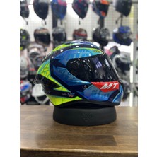 MT Helmets Targo S Diogo Siyah Vizörlü (+1 Şeffaf Vizör)