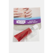 Linarx Şeffaf Renkli Kartela Takma Tırnak 24 Adet