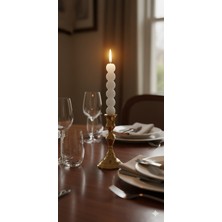  home krem top şamdan mumu