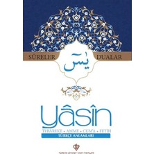 Türkiye Diyanet Vakfı Yayınları Yasin Sureler ve Dualar Türkçe