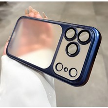 KumOziShop iPhone 17 Pro Uyumlu Lens Korumalı Saydam Kılıf