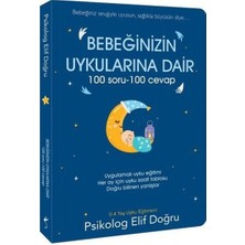 İndigo Kitap Bebeğinizin Uykularına Dair 100 Soru - 100 Cevap