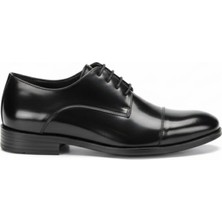 Enfield&Co Iğne Baskı Erkek Günlük Ayakkabı 1020-I Siyah Rugan