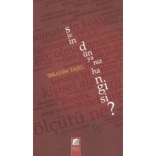 Final Kültür Sanat Yayınları Sizin Dünyanız Hangisi (Ciltli)