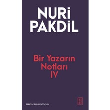 Ketebe Yayınları Bir Yazarın Notları Iv