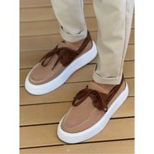 SHC4200 CH2602 Triko Erkek Ayakkabı Taba