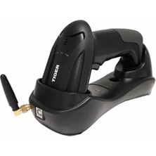 SHC4200 Tiger LS42 2d El Tipi Kablosuz-Usb Kablosuz Karekod Okuyucu + Cradle
