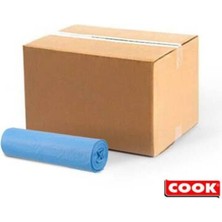 Cook Jumbo Boy 1 Koli (20 Rulo) Çöp Torbası 80 x 110 cm (90 Lt)