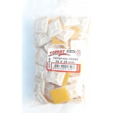 SHC4200 Topart 01649 28X28 Yapışkan Kroşe (100 Adet)