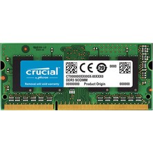 SHC4200 Crucial 8gb DDR3L 1600MHZ CL11 Notebook Ram CT102464BF160B (1.35V)