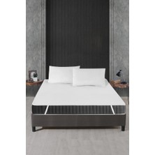 Emt Pazarlama Alez Pamuklu Dört Köşe Lastik Yatak Koruyucu 160*200 cm