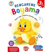 Boyama Zamanı Rengarenk Boyama 3 Yaş