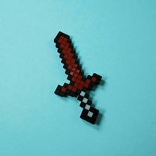 3D Tasarım Minecraft Sword – Pixel Tasarım