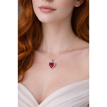 ShellWetr Kadın Kolye Sara 925 Ayar Gümüş Zincir Kadın Kolye Sevgililer Gününe En Özel Hediye