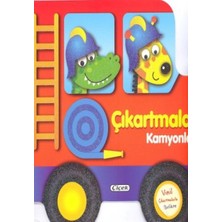 Çiçek Yayıncılık Çıkartmalarla Taşıtları Tasarla - Kamyonlar