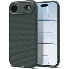 Shop A Way iPhone Air ile Uyumlu Ince Kılıf Liquid Air Hava Kanalı Teknolojisi Askeri Sınıf Koruma Abyss Green